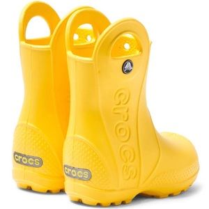 Yellow Toddler Croc Rainboots Size 6